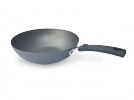 Super wok antiadherente negro